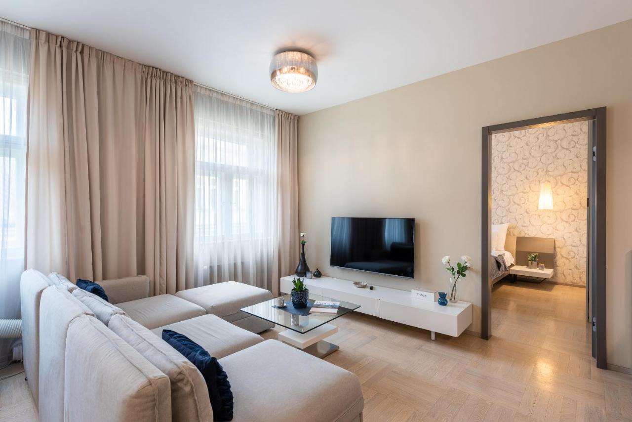 New Luxury Apt With Ac&Parking In The Center Of Prague Apartment Exterior photo